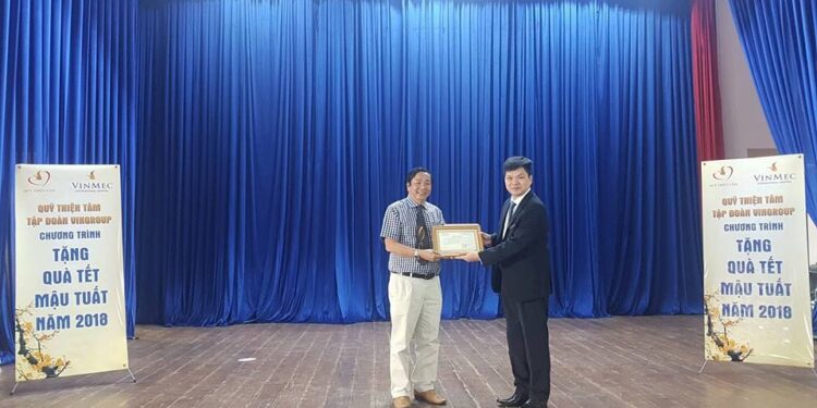 Chùa An Dưỡng, Quỹ Thiện Tâm – Tập đoàn Vingroup tặng quà cho bệnh nhân