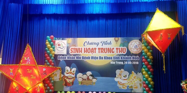 Sinh hoạt Trung thu cho bệnh nhân Nhi