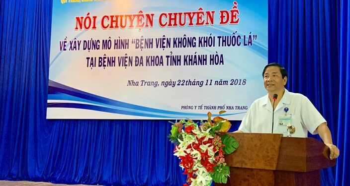 Buổi nói chuyện “Bệnh viện không khói thuốc lá”