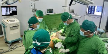 Trung tâm Chấn thương Chỉnh hình – Bỏng sử dụng kỹ thuật cao phẫu thuật thành công cho bệnh nhân gãy xương chậu nặng