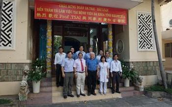 Bệnh viện đón tiếp đoàn Giáo sư Tsai – Đài Loan