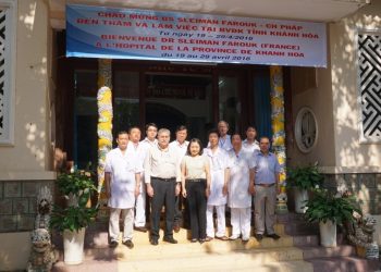 Bệnh viện tiếp BS Sleiman Farouk – Cộng hòa Pháp đến thăm và làm việc tại Bệnh viện từ 19 – 29/4/2016