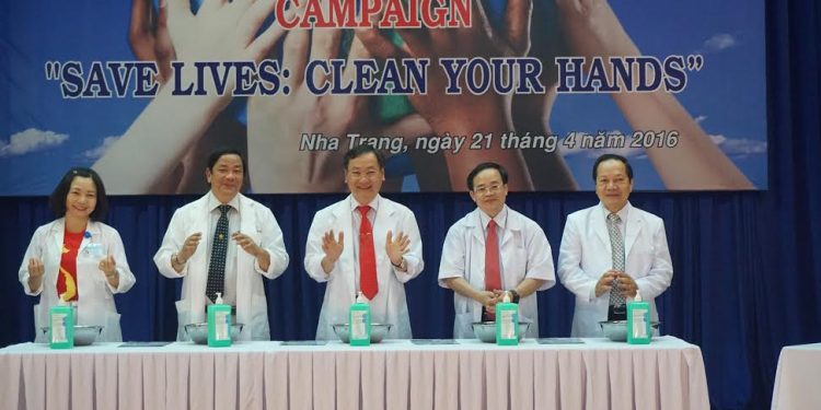 Lễ phát động chiến dịch “Bảo vệ sự sống – Hãy vệ sinh tay”