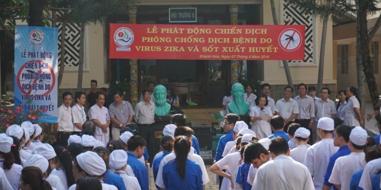 Lễ phát động chiến dịch phòng chống dịch bệnh do virus Zika và sốt xuất huyết