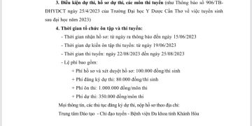 Liên kết tổ chức lớp chuyên khoa cấp I chuyên ngành Răng Hàm Mặt với trường Đại học Y Dược Cần Thơ