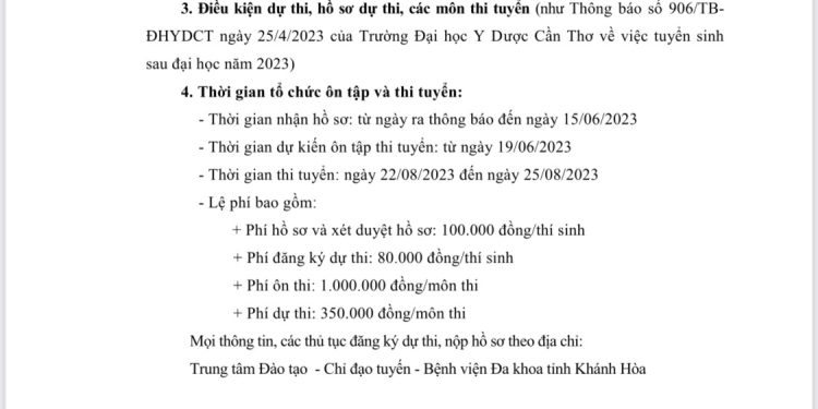 Liên kết tổ chức lớp chuyên khoa cấp I chuyên ngành Răng Hàm Mặt với trường Đại học Y Dược Cần Thơ