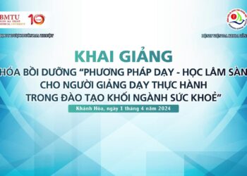 Bồi dưỡng “Phương pháp dạy – học lâm sàng cho người giảng dạy thực hành trong đào tạo khối ngành sức khỏe” – năm 2024