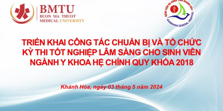 Chuẩn bị cho kỳ thi Tốt nghiệp lâm sàng 2024 V1