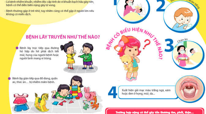 Không chủ quan với bệnh bạch hầu