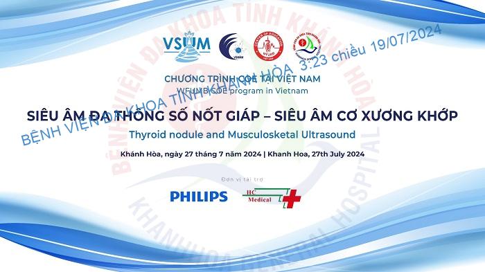 Hội thảo khoa học “Siêu âm đa thông số nốt giáp – Siêu âm cơ xương khớp”