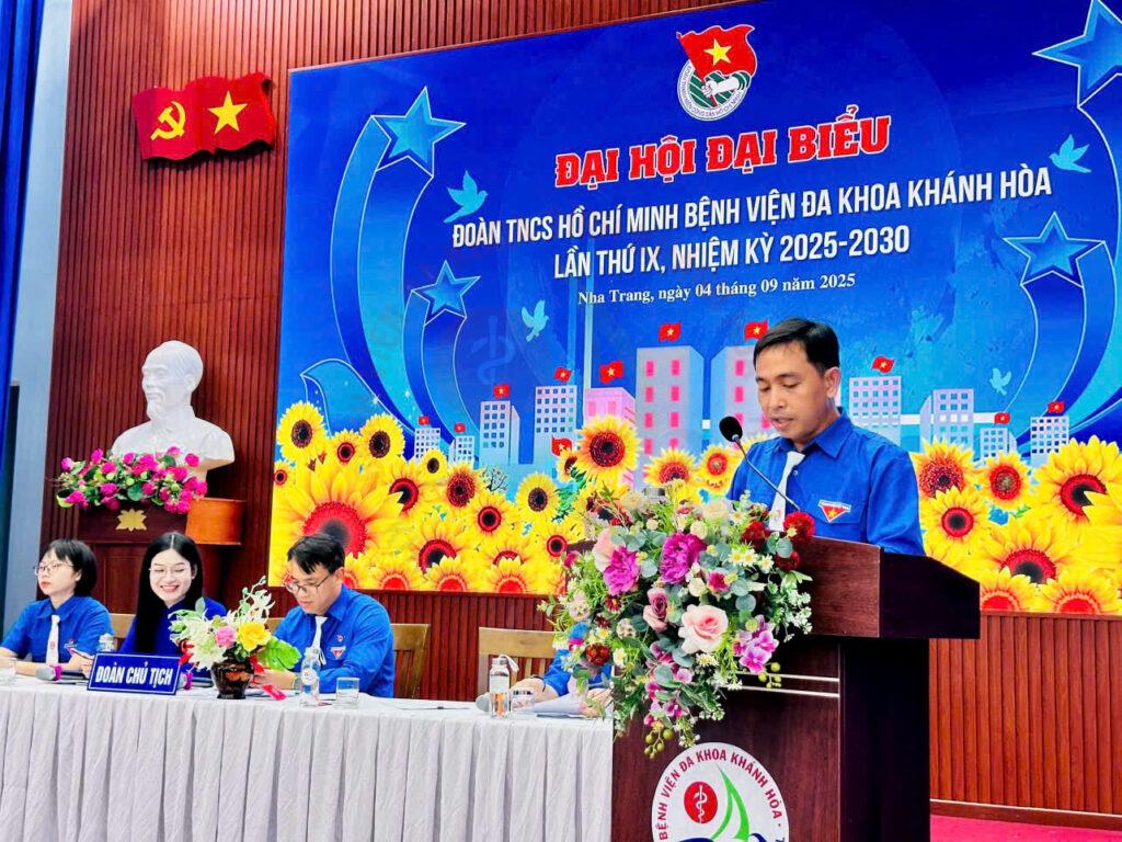 Đại hội Đại biểu Đoàn TNCS Hồ Chí Minh Đại hội Đoàn Thanh niên Bệnh viện Đa khoa Khánh Hòa Đại hội Đoàn Bệnh viện Khánh Hòa Đoàn Thanh niên Bệnh viện Đa khoa Tuổi trẻ Bệnh viện Đa khoa Khánh Hòa Đại hội Đoàn 2025