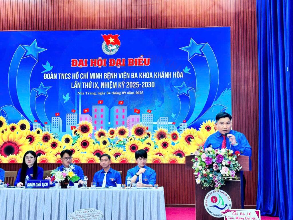 Đại hội Đại biểu Đoàn TNCS Hồ Chí Minh Đại hội Đoàn Thanh niên Bệnh viện Đa khoa Khánh Hòa Đại hội Đoàn Bệnh viện Khánh Hòa Đoàn Thanh niên Bệnh viện Đa khoa Tuổi trẻ Bệnh viện Đa khoa Khánh Hòa Đại hội Đoàn 2025
