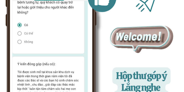 Hộp thư góp ý trực tuyến qua mã QR – Cầu nối gắn kết giữa Bệnh viện và cộng đồng