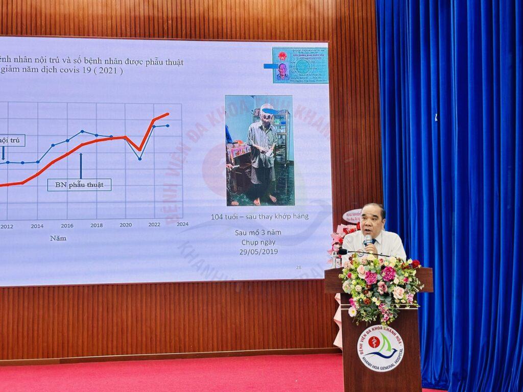 BSCKII. Phan Hữu Chính Bệnh viện Đa khoa Khánh Hòa BSCKII Phan Hữu Chính Lãnh đạo BVĐK Khánh Hòa Phát triển Y tế Khánh Hòa