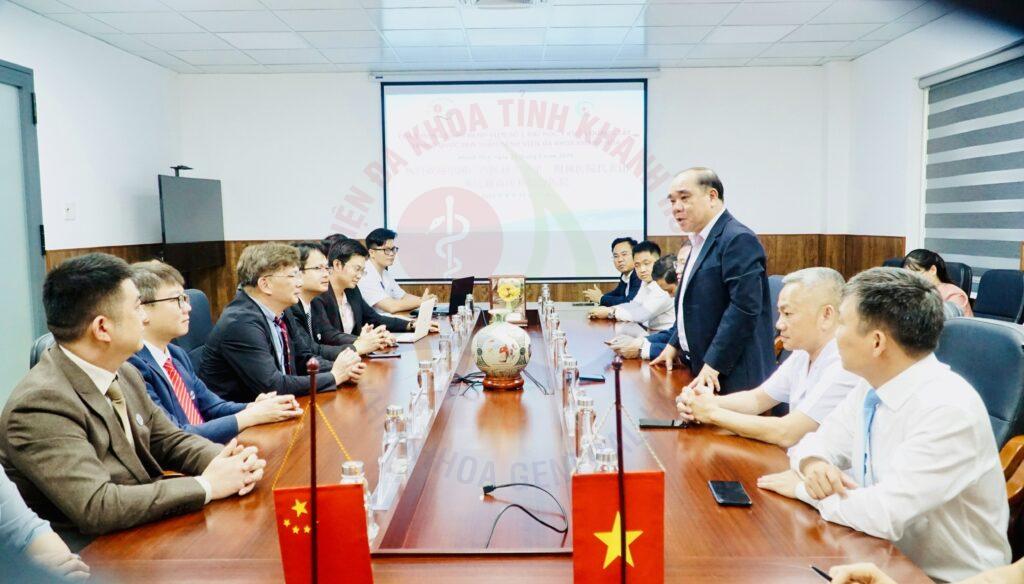 BSCKII. Phan Hữu Chính Bệnh viện Đa khoa Khánh Hòa BSCKII Phan Hữu Chính Lãnh đạo BVĐK Khánh Hòa Phát triển Y tế Khánh Hòa