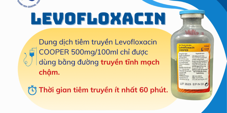 Hướng dẫn cách sử dụng thuốc Levofloxacin Cooper