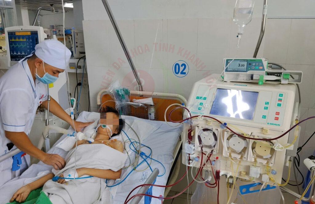Thay huyết tương Phương pháp thay huyết tương Thay huyết tương chữa bệnh gì Lọc huyết tương Bệnh viện Đa khoa Khánh Hòa