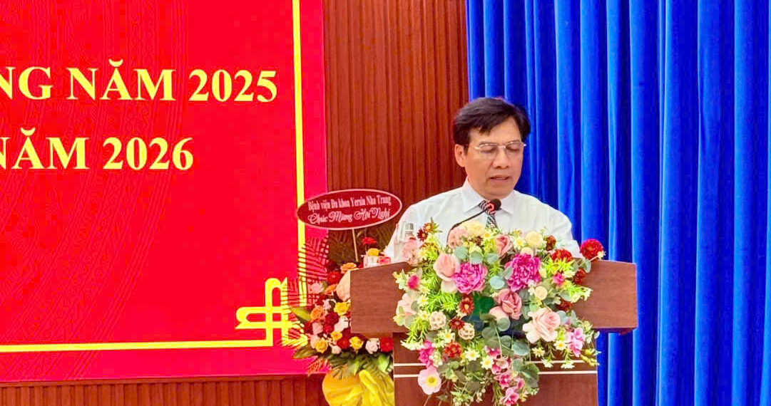 Đảng ủy Bệnh viện Đa khoa Khánh Hòa tổng kết công tác xây dựng Đảng năm 2025 và triển khai phương hướng, nhiệm vụ năm 2026