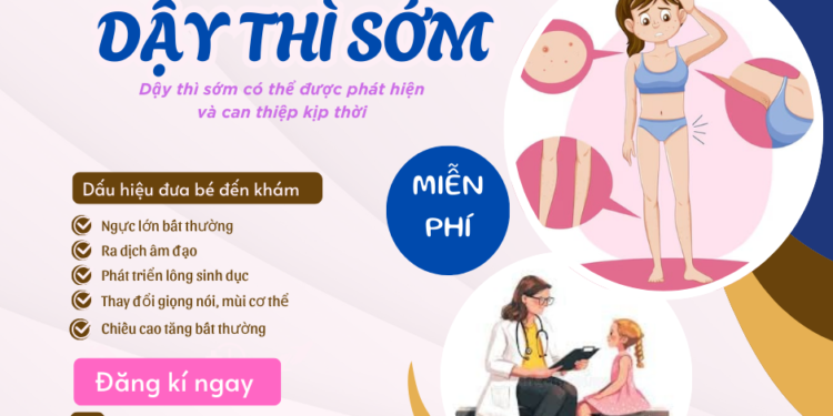 Dậy thì sớm ở trẻ em: Hiểu đúng – Phát hiện sớm – Can thiệp kịp thời