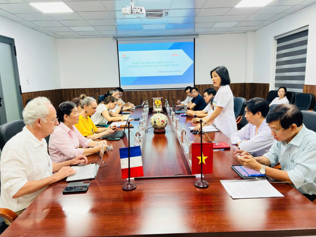 Đoàn chuyên gia APPEL Y tế Khánh Hòa sức khỏe chu sinh chăm sóc trẻ sơ sinh hợp tác y tế Việt Pháp phục hồi chức năng nhi