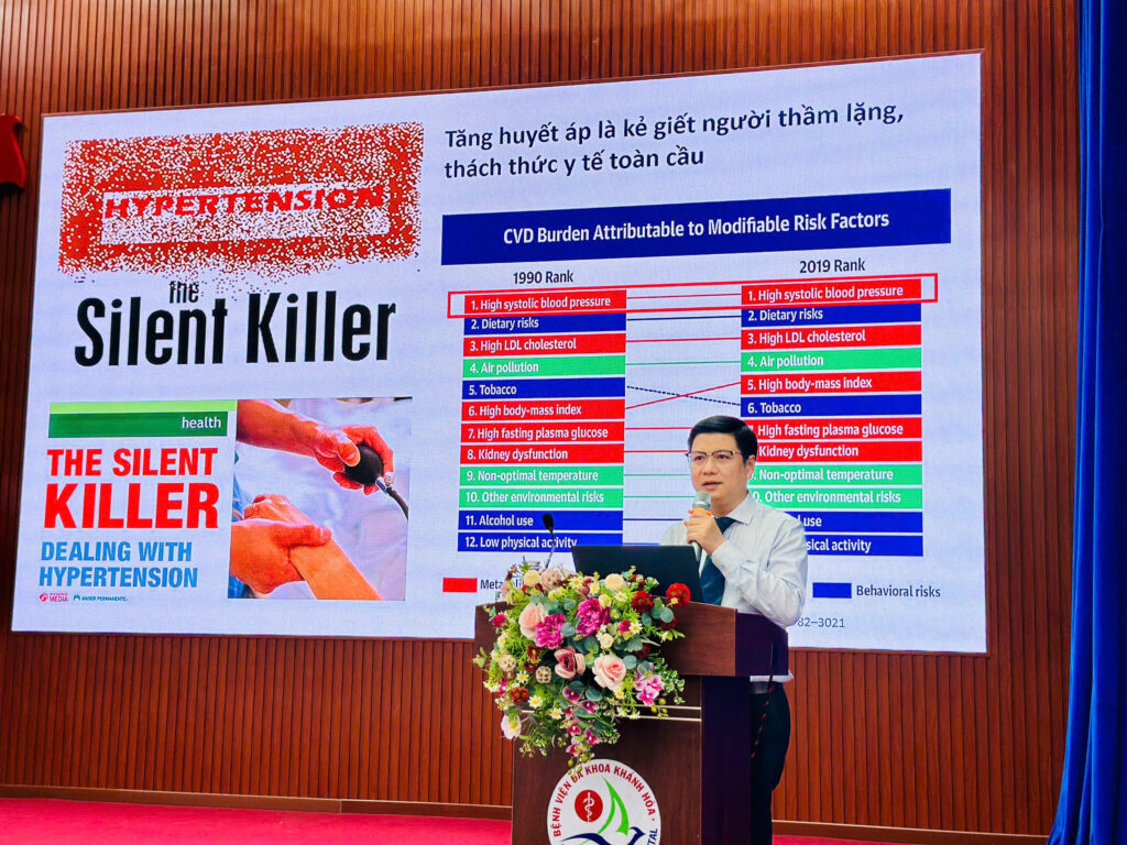 Quản lý Tăng huyết áp và Đái tháo đường Bệnh viện Đa khoa Khánh Hòa điều trị đái tháo đường típ 2 kiểm soát huyết áp viên phối hợp liều cố định hội thảo khoa học y khoa