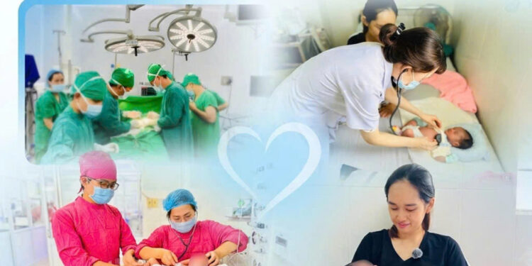 Sơ sinh dị tật phức tạp Dị tật bẩm sinh phẫu thuật sơ sinh teo thực quản thoát vị dây rốn BVĐK Khánh Hòa